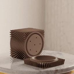 Ripple Planter – with Drip Tray | Planter with dripping tray