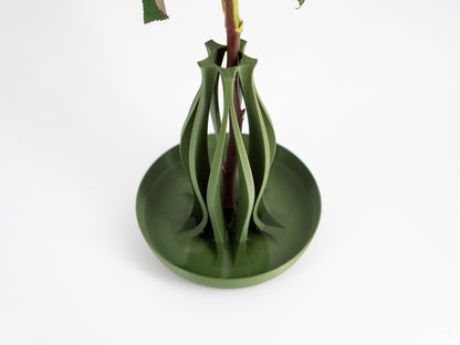 Emberflare Propagation Vase - Japandi Minimalist Artistic Vessel | Contemporary Test Tube Vase with Included 2 cm Propagation Tube