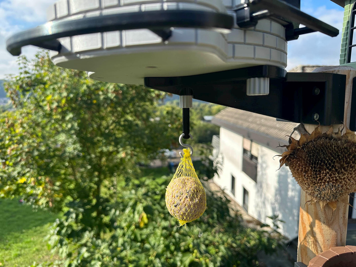 Cathedral Bird Feeder with Integrated Bath - Luxury Garden Feature