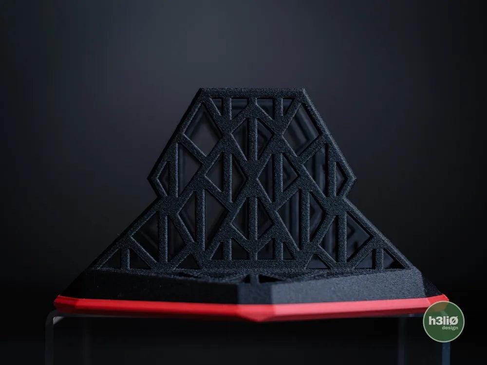 Rift X2 Dual Vertical Laptop Stand with Modular Inserts | Compact Desk Storage - Dual Vertical Laptop Stand - Compact Desk Organizer