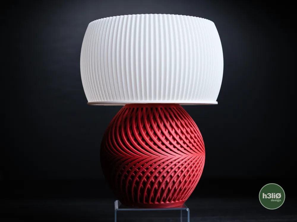 Drift Modular Table Lamp with Shade | Modern Minimalist Lighting - Modular Table Lamp - Compact Minimalist Design - Bedside Table Lighting