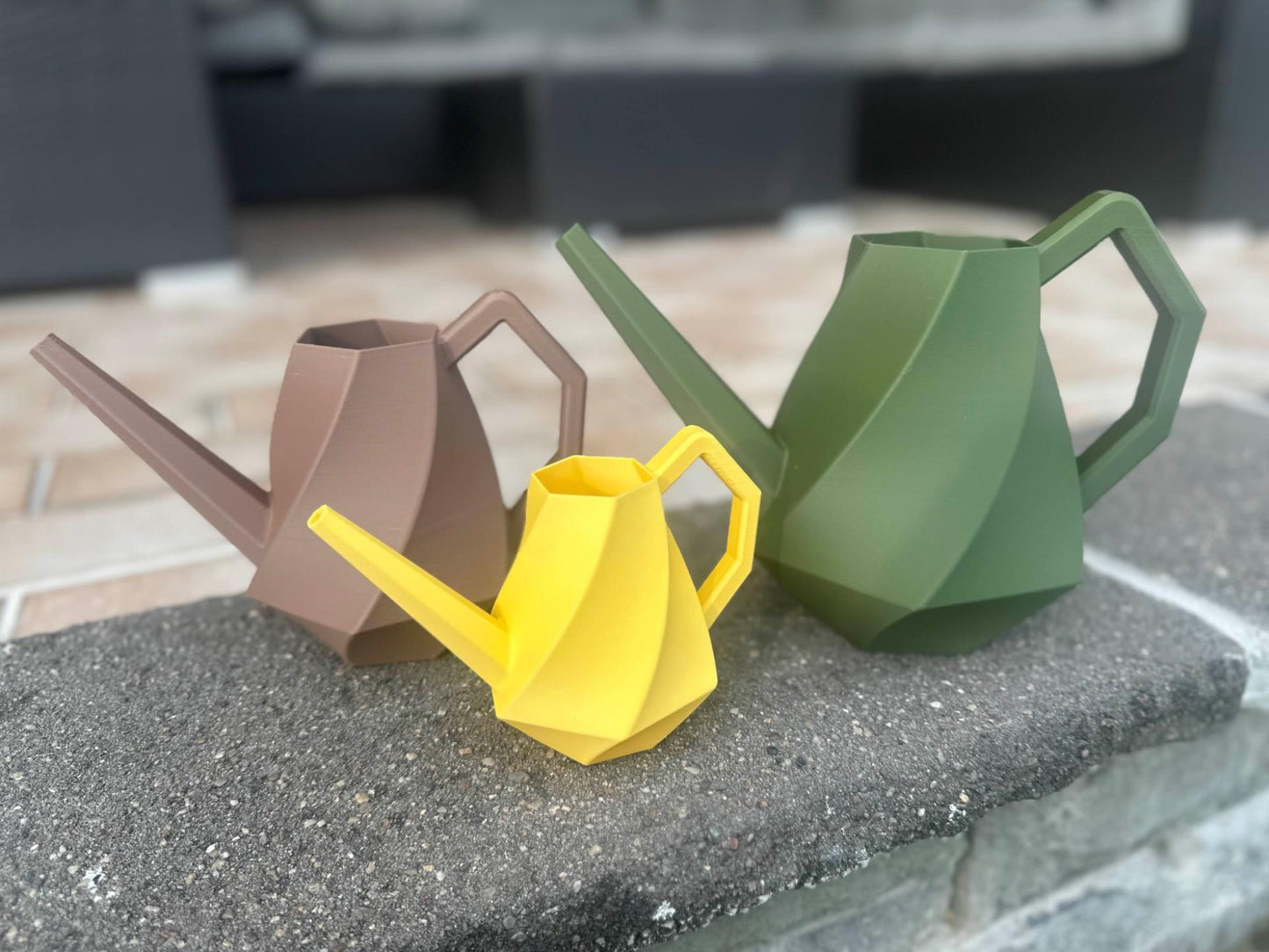 Helix Watering Can - Sculptural Spiral Indoor Watering Can