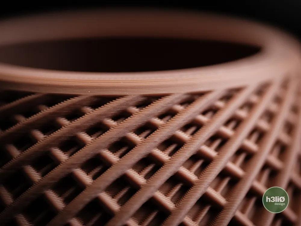 Stryde Lattice Planter with Elevated Drip Plate | Modern Indoor Pot