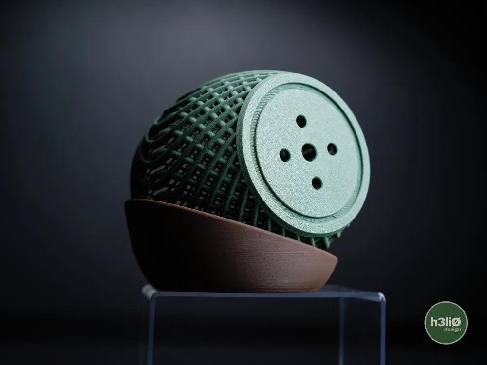 Quasar Orchid Planter with Elevated Wrap-Around Plate | Modern Indoor Pot