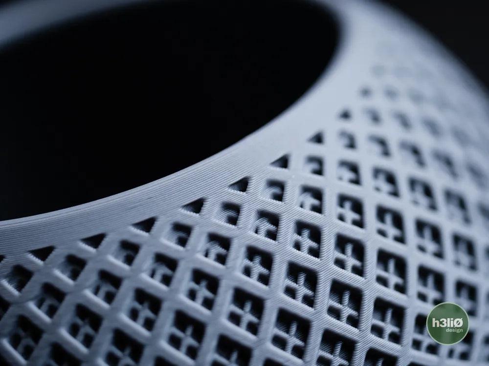 Paragon Lattice Planter with Elevated Drip Plate | Modern Indoor Pot