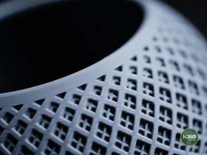 Paragon Lattice Planter with Elevated Drip Plate | Modern Indoor Pot