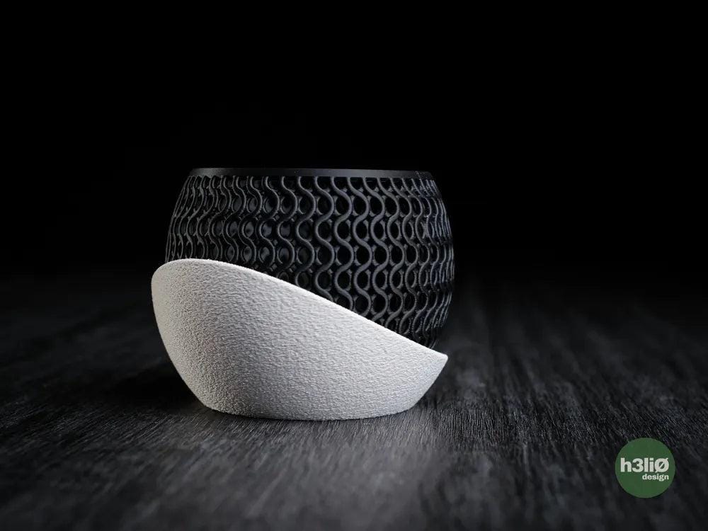 Echo Orchid Planter — Elevated Airflow Pot with Wrap-Around Plate