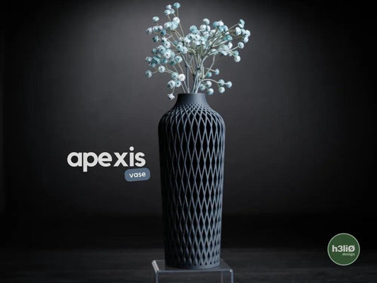 Apexis Geometric Lattice Vase | Modern Minimalist Decorative Vessel