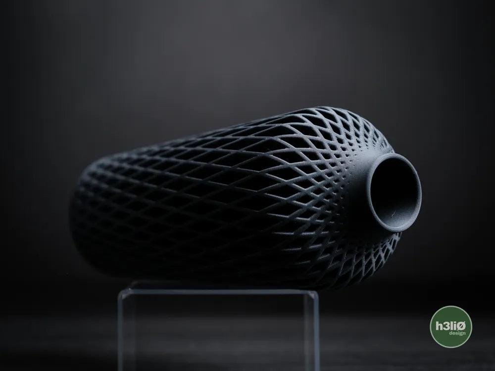 Apexis Geometric Lattice Vase | Modern Minimalist Decorative Vessel