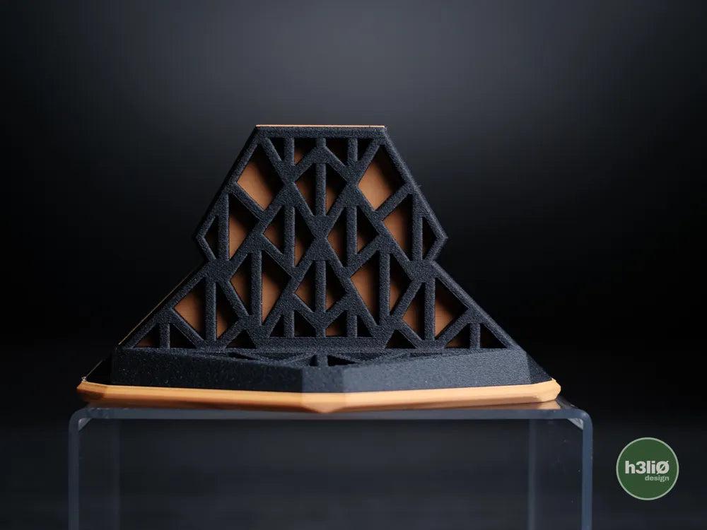 Rift Vertical Laptop Stand with Modular Gap Inserts | Compact Desk Storage - Modular Laptop Stand - Compact Desk Organizer