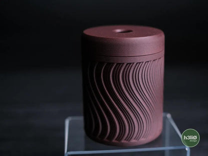 Pulse Twist-Lock Storage Container | Compact Desk Organizer Jar - Small Storage Containers - Precision Twist-Lock Lid System