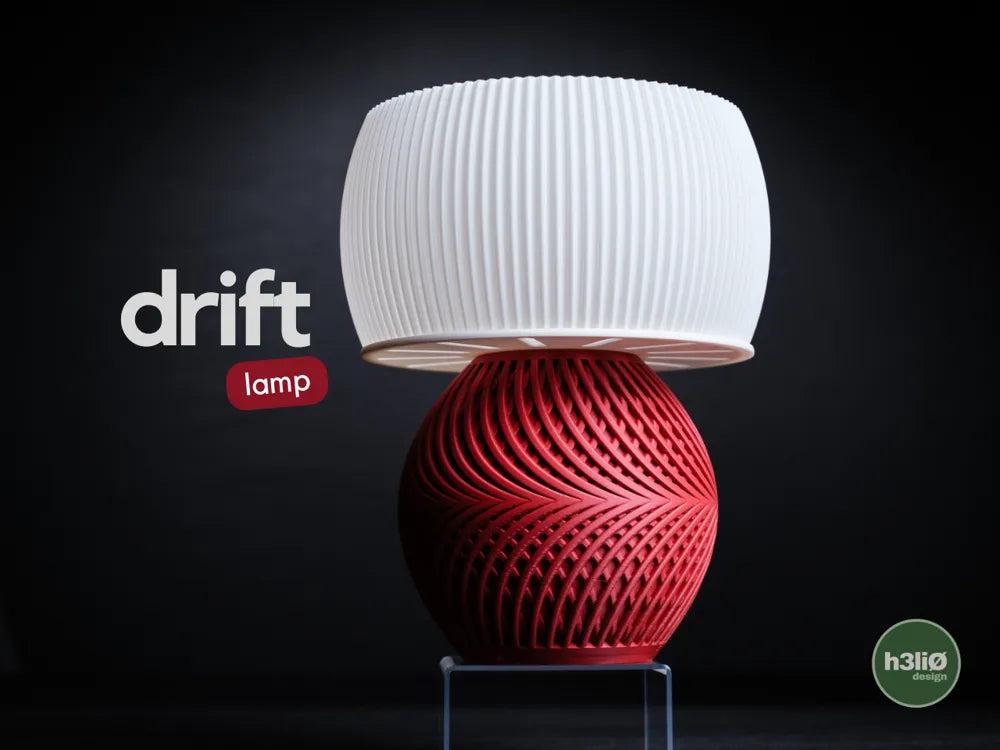 Drift Modular Table Lamp with Shade | Modern Minimalist Lighting - Modular Table Lamp - Compact Minimalist Design - Bedside Table Lighting