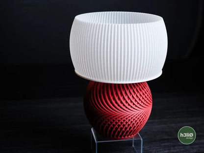 Drift Modular Table Lamp with Shade | Modern Minimalist Lighting - Modular Table Lamp - Compact Minimalist Design - Bedside Table Lighting