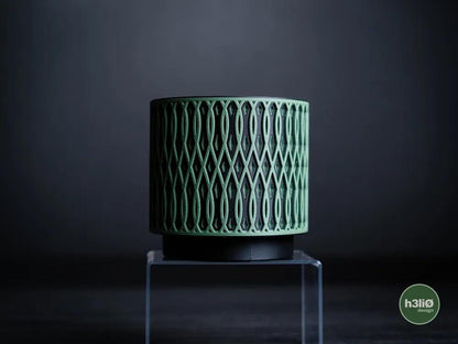 Echelon Geometric Planter with Elevated Drip Tray | Modern Indoor Pot