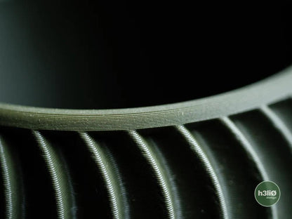 Sonar Wave Planter with Elevated Drip Plate | Modern Indoor Pot
