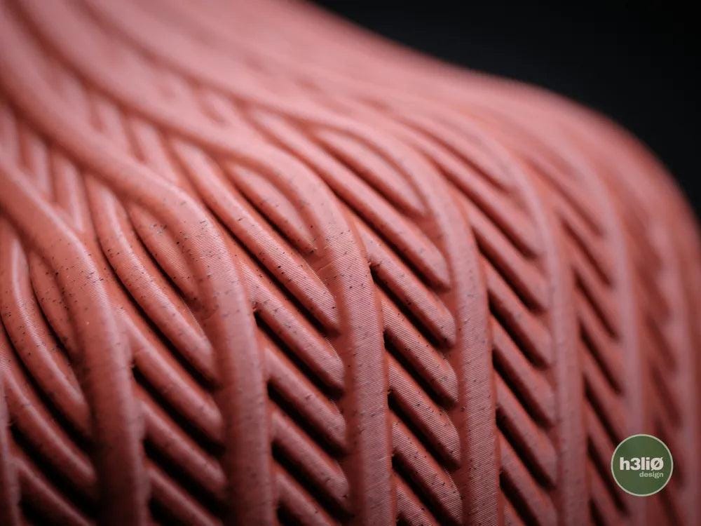 Quell Ribbed Decorative Vase | Modern Sculptural Vessel