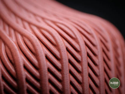 Quell Ribbed Decorative Vase | Modern Sculptural Vessel