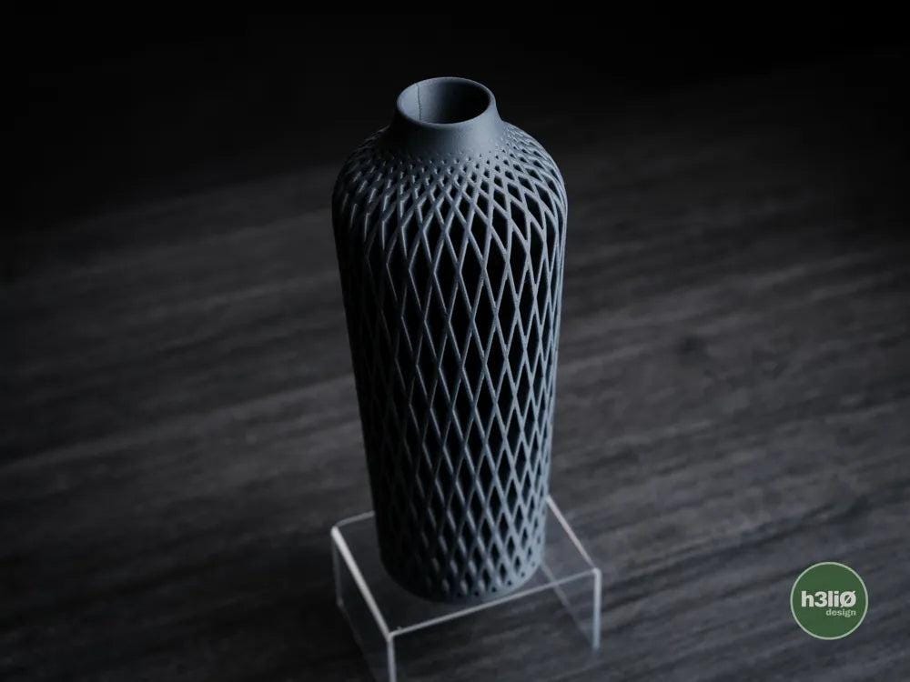 Apexis Geometric Lattice Vase | Modern Minimalist Decorative Vessel