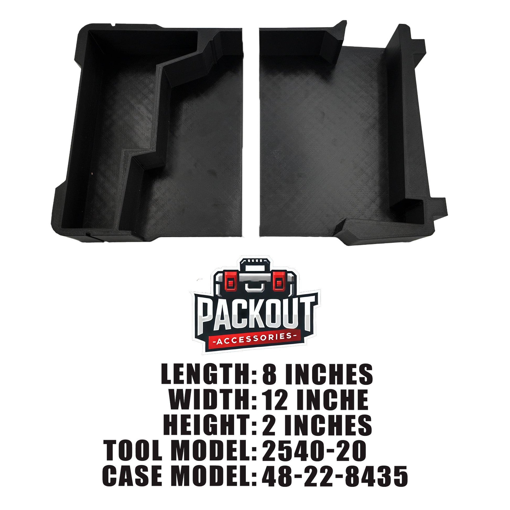 M12 23-Gauge Pin Nailer Insert Only | to Suit Milwaukee Packout