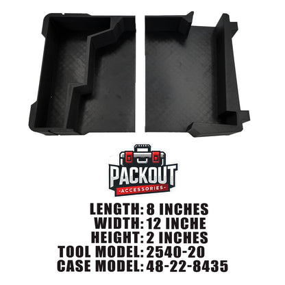 M12 23-Gauge Pin Nailer Insert Only | to Suit Milwaukee Packout