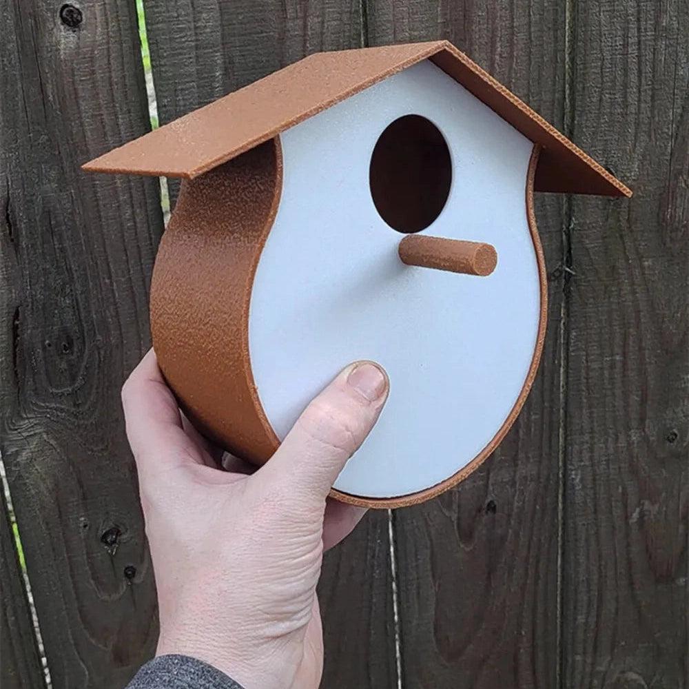 Classic Wall-Mount Birdhouse with 45mm Entry | Outdoor Nest Box