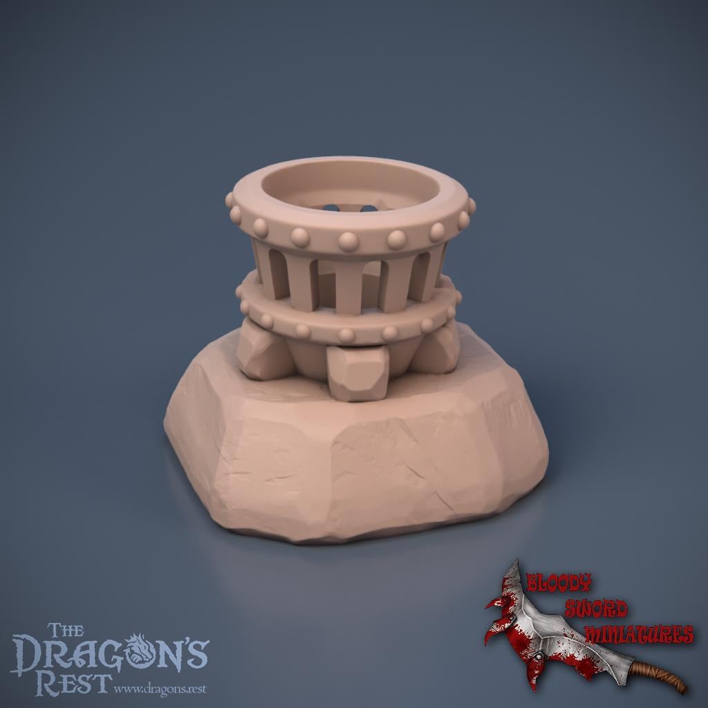 DND Dungeon Arena Starter Set | Modular Dungeon Tiles | 28mm 1.5” Grid Terrain | Tabletop RPG Terrain | Ships from Australia