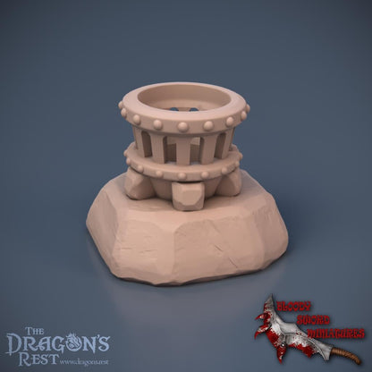 DND Dungeon Arena Starter Set | Modular Dungeon Tiles | 28mm 1.5” Grid Terrain | Tabletop RPG Terrain | Ships from Australia