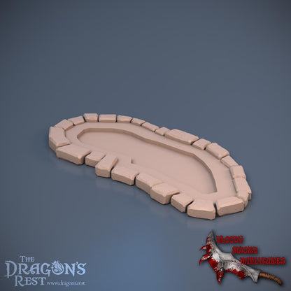 DND Dungeon Arena Starter Set | Modular Dungeon Tiles | 28mm 1.5” Grid Terrain | Tabletop RPG Terrain | Ships from Australia