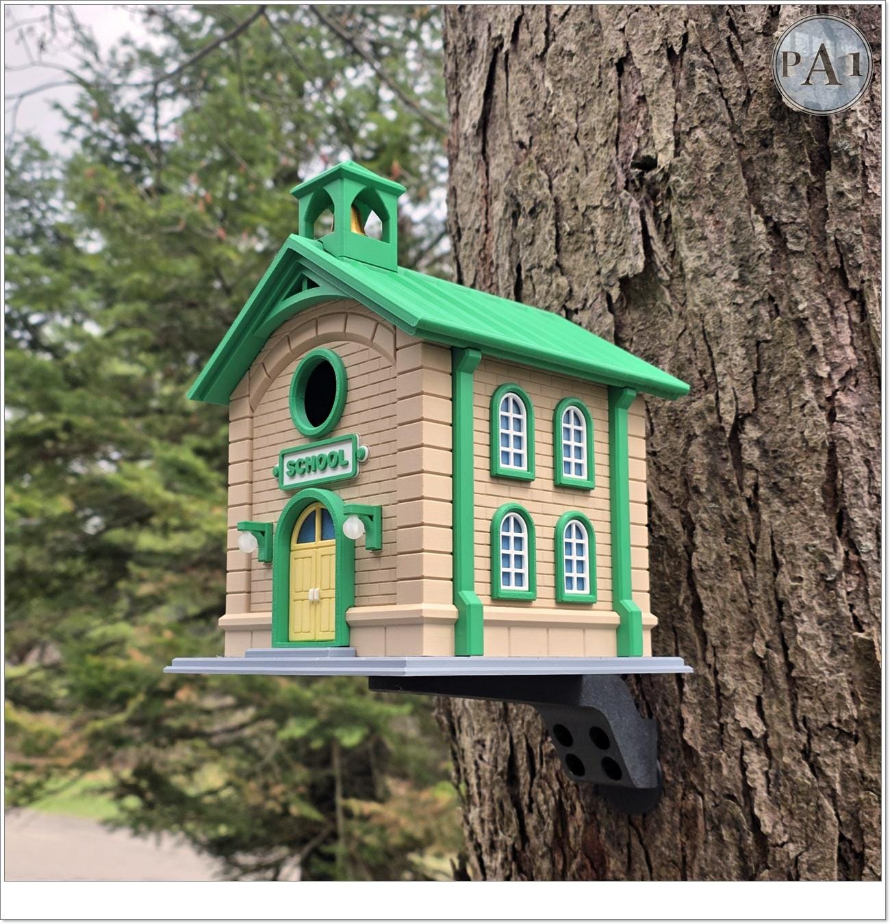School House Birdhouse | Novelty Bird House | Teacher Gift Idea | Unique Garden Decor | Ships from Australia