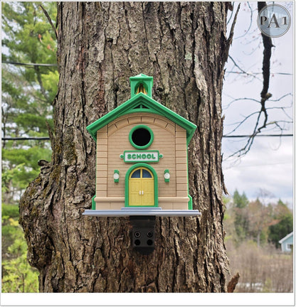 School House Birdhouse | Novelty Bird House | Teacher Gift Idea | Unique Garden Decor | Ships from Australia
