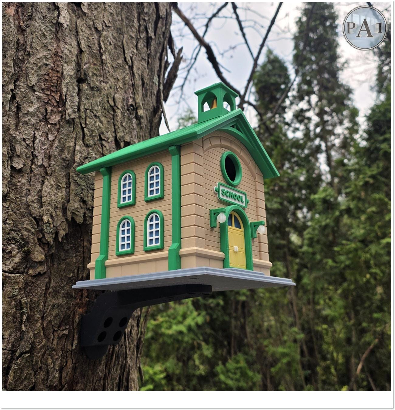 School House Birdhouse | Novelty Bird House | Teacher Gift Idea | Unique Garden Decor | Ships from Australia