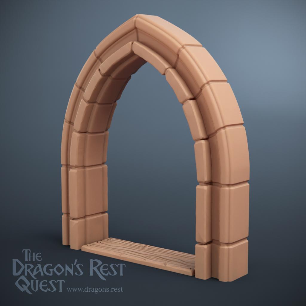 DND Dungeon Arena Starter Set | Modular Dungeon Tiles | 28mm 1.5” Grid Terrain | Tabletop RPG Terrain | Ships from Australia