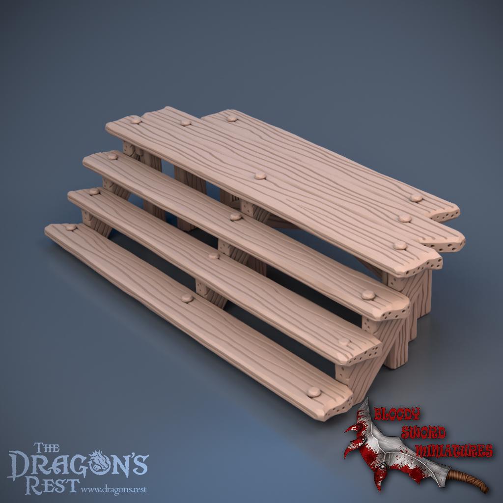 DND Dungeon Arena Starter Set | Modular Dungeon Tiles | 28mm 1.5” Grid Terrain | Tabletop RPG Terrain | Ships from Australia