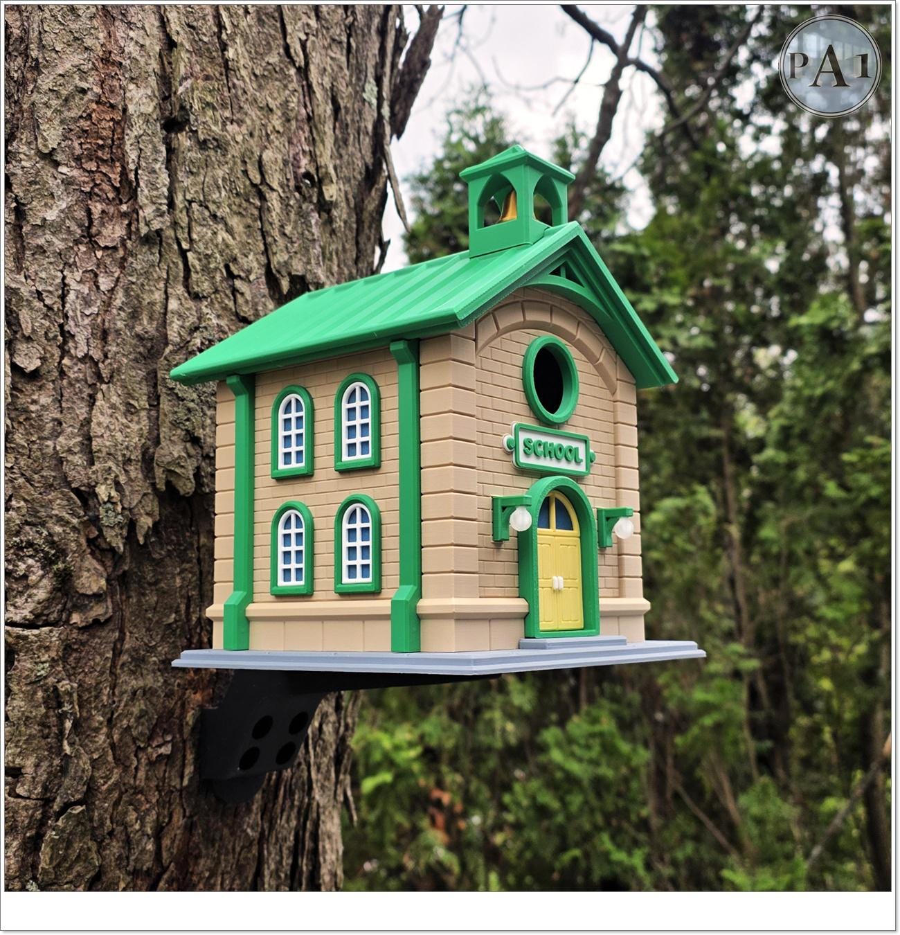 School House Birdhouse | Novelty Bird House | Teacher Gift Idea | Unique Garden Decor | Ships from Australia
