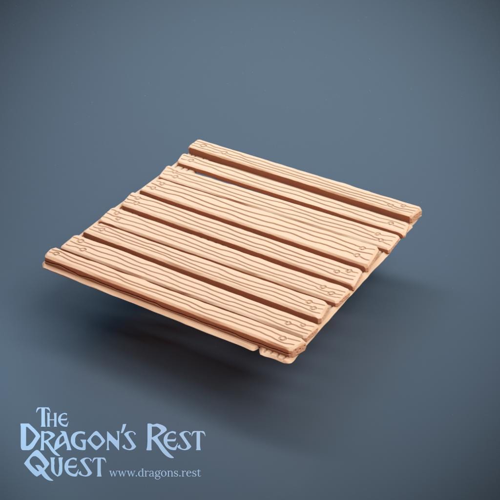 Pier Platform Section | Docks Terrain | Dragon's Rest | 28mm | Ships from Australia