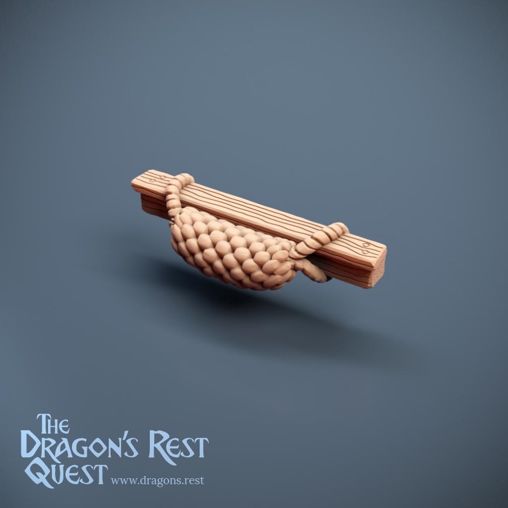 Pier End Cap — Rope Fender | Docks Terrain | Dragon's Rest | 28mm | Ships from Australia