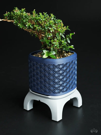 Kumiko Bonsai Planter with Legs