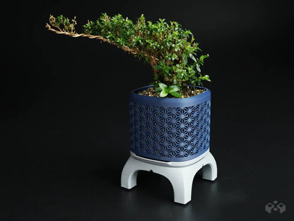 Kumiko Bonsai Planter with Legs