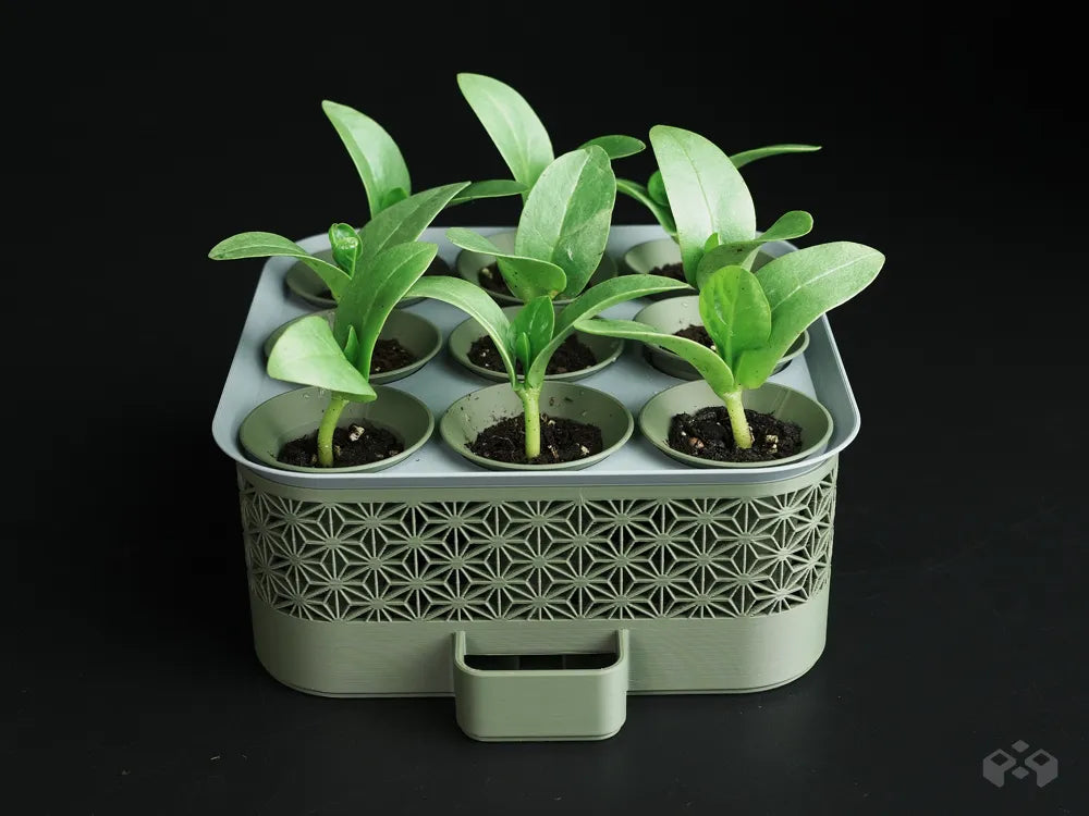 Self‑Watering Seed Starter with Greenhouse Cover