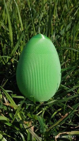 Modern Decor – Sculptural Home Accent | Textured Easter Egg