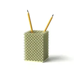 Modern Desk Organizer – Pencil & Pen Holder – Lattice (Pen%20Holder 1274550)