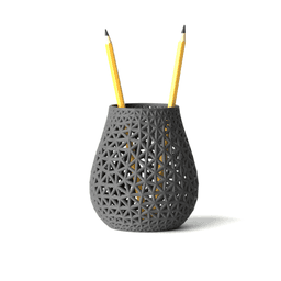 Modern Desk Organizer – Pencil & Pen Holder – Lattice
