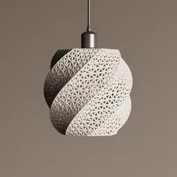 Ripple Lamp Shade – Sculptural Pendant Shade | Ceiling lamp – Ceiling (Ceiling%20Lamp 1361305)