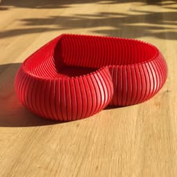 Modern Vase – Sculptural Modern Vase | Valentine's day bowl