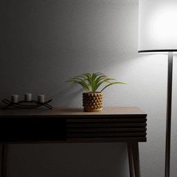 Ripple Planter – with Drip Tray | Planter with tray – Organic