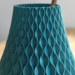 Twisted Vase – Sculptural Modern Vase – Dried