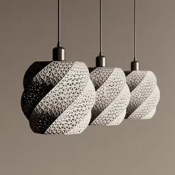 Ripple Lamp Shade – Sculptural Pendant Shade | Ceiling lamp – Ceiling (Ceiling%20Lamp 1361305)