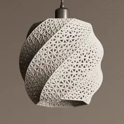 Ripple Lamp Shade – Sculptural Pendant Shade | Ceiling lamp – Ceiling (Ceiling%20Lamp 1361305)