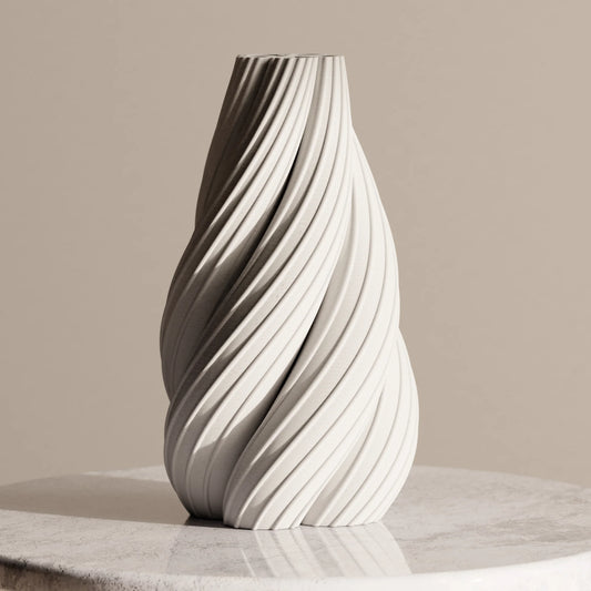 Modern Vase – Sculptural Modern Vase | Decorative vase for dried flowers