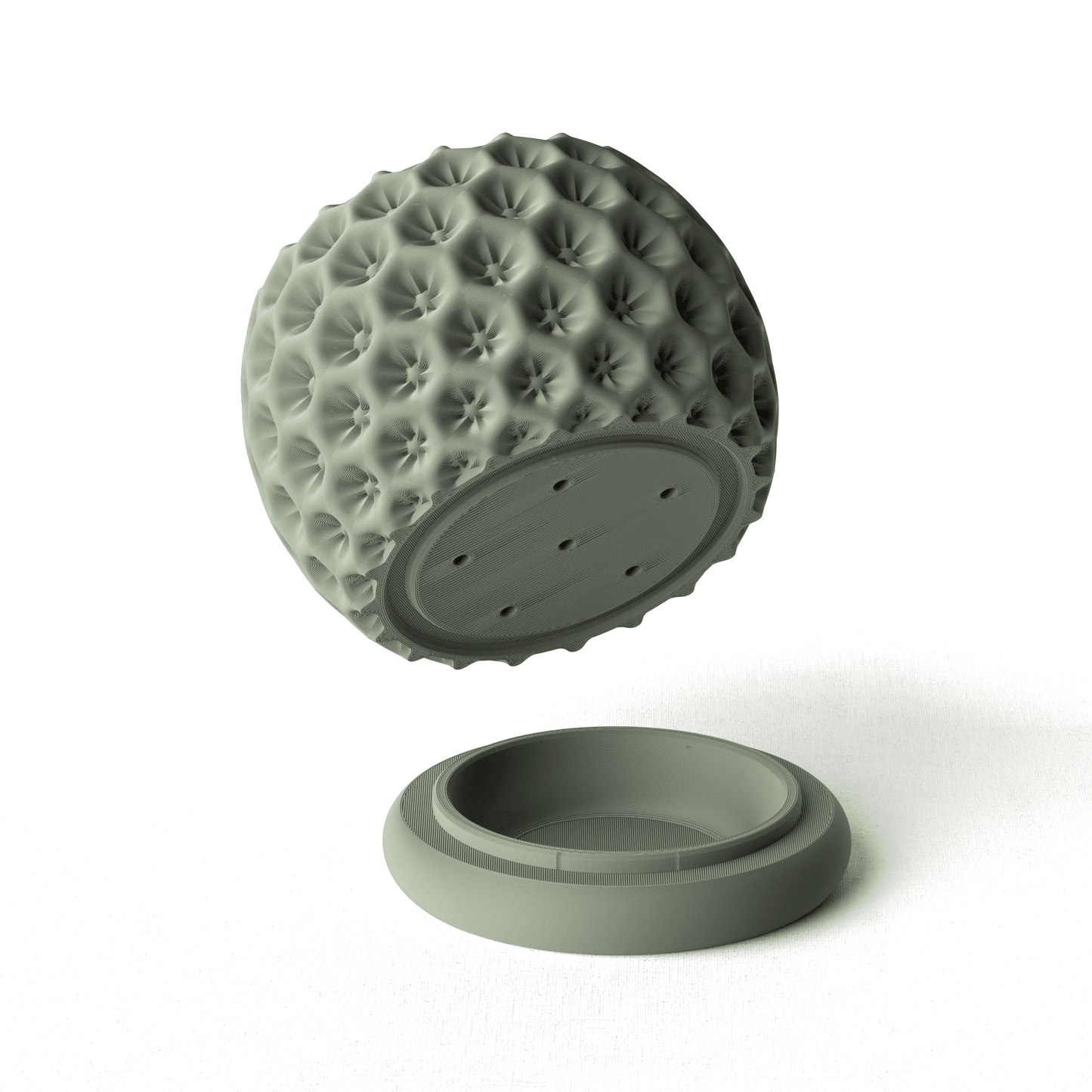 Modern Planter – with Drip Tray | Planter with dripping tray – Dripping